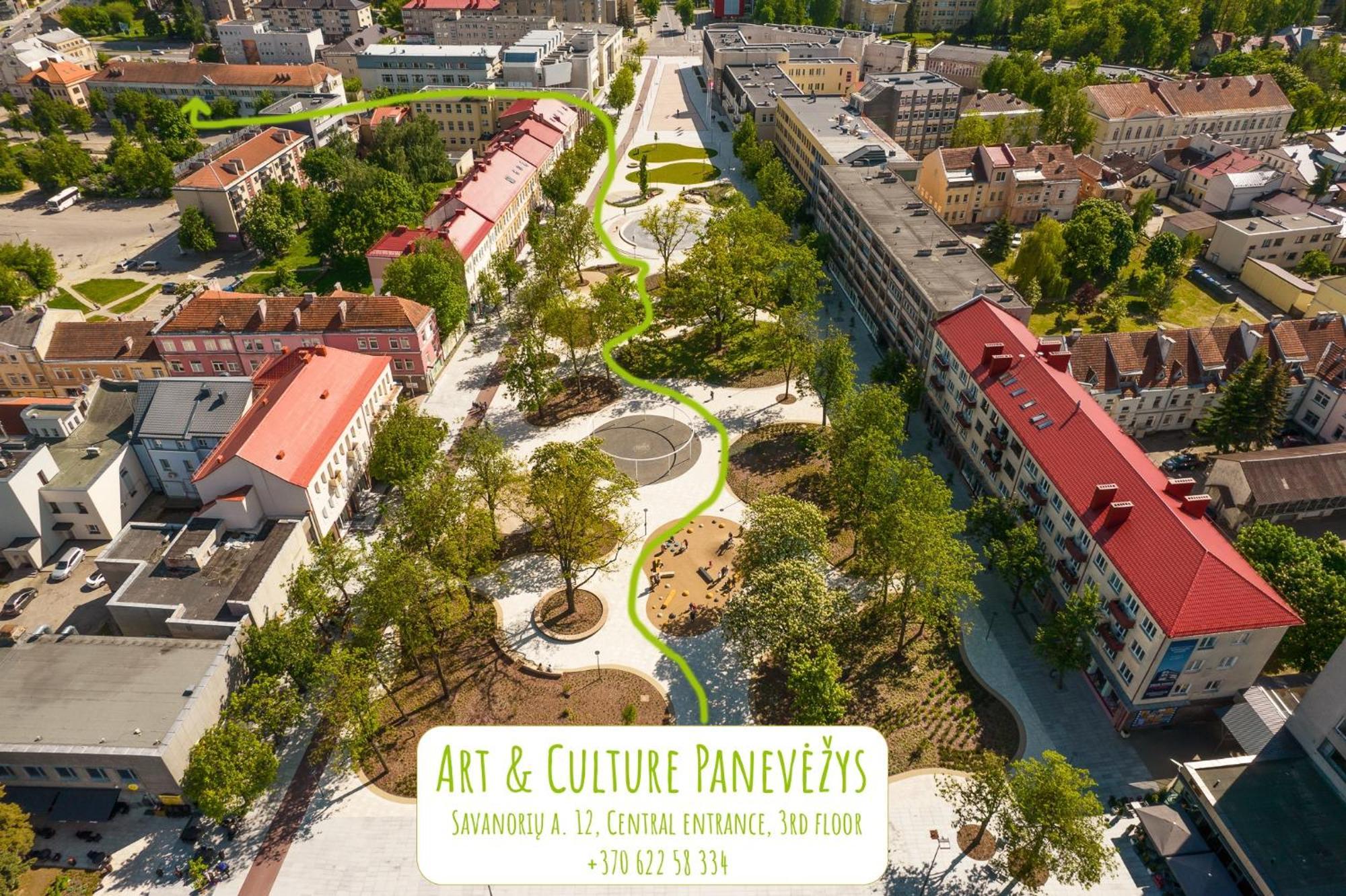Auberge de jeunesse Art & Culture Panevėžys Extérieur photo